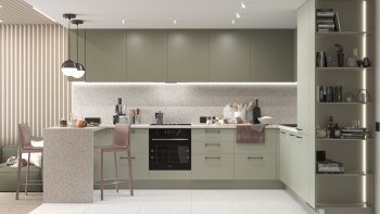Тренды и новые цвета в дизайне современных кухонь в 2023 году в Дудинке - dudinka.mebel54.com | фото