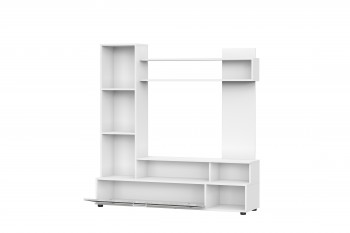 Мебель для гостиной "МГС 9" Белый / Цемент светлый в Дудинке - dudinka.mebel54.com | фото